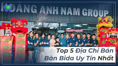 Top 5 địa chỉ bán bàn bida uy tín nhất TP Hồ Chí Minh và Hà Nội